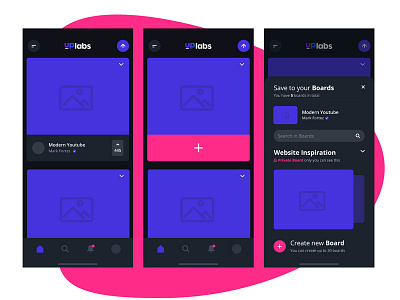 Uplabs Redesign Challenge app dark ios iphone x redesign ui ux