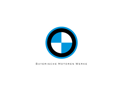 Bmw Logo Redesign - Future Automobiles blue bmw circle eletronic futuristic logo redesign square