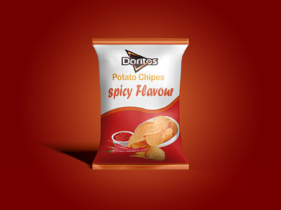 packaging design.practice work02 chips packaging design illustration mockup packaging packaging design photoshop