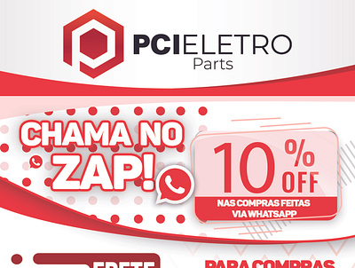Panfleto - PCI Eletro design flyer design illustrator photoshop vector