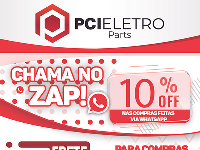 Panfleto - PCI Eletro design flyer design illustrator photoshop vector