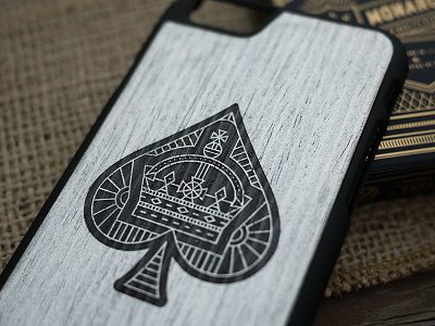 Monarch iPhone Case iphone case laser monarch theory11 wood