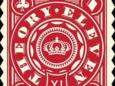Rebels - The Seal deck playing cards rebels seal shepard fairey studio number one studionumberone theory 11 theory eleven theory11 theoryeleven