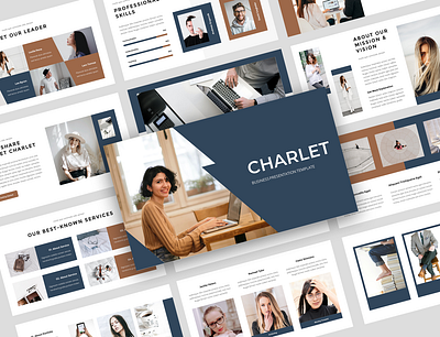 Charlet – Business PowerPoint Template agency business clean company corporate creative deck modern photography portfolio presentation professional slides studio unique