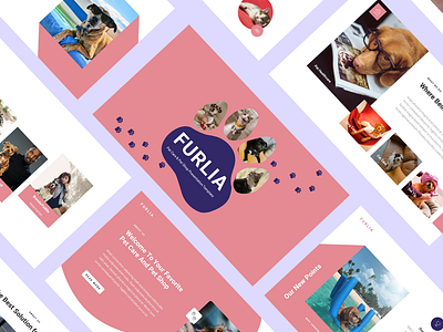 Furlia – Pet Care & Pet Shop Google Slides Template