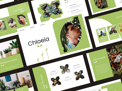 Chloeia – Botanic & Garden Google Slides Template