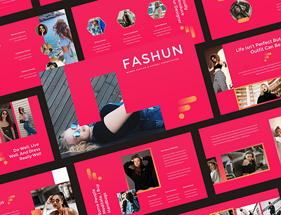 Fashun – Women Fashion & Apparel PowerPoint Template agency business clean clothing corporate creative fashion feminim modeling photography portfolio streetwear studio unique women
