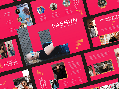 Fashun – Women Fashion & Apparel PowerPoint Template