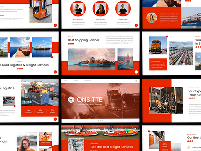 Onsitte – Logistics Google Slides Template