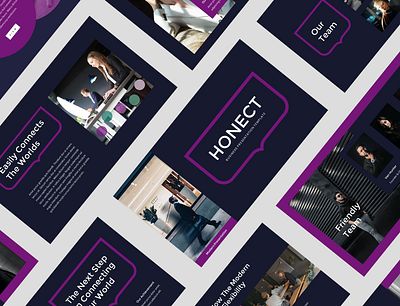 Honect – Business Multipurpose Google Slides Template personal branding