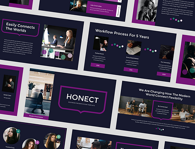 Honect – Business Multipurpose PowerPoint Template personal branding