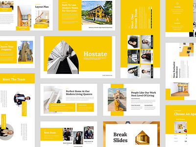 Hostate - Single Property & Apartment Google Slides Template