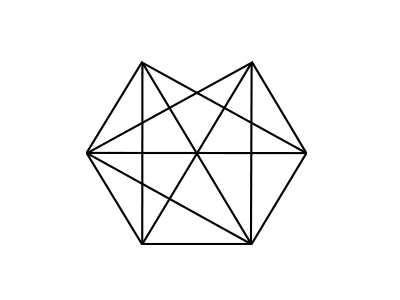 Geometric Logo Concept bright colors geometric icon lines logo