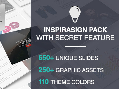 Inspirasign Pack with Secret Feature brush business presentation creative presentation medical presentation pitchdeck powerpoint presentation template