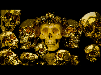 3d skull