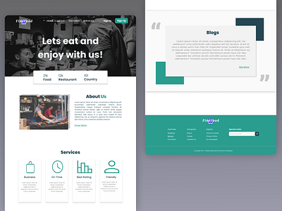 Landing Page / Home Page branding design frontend illustration uidesign webdesign