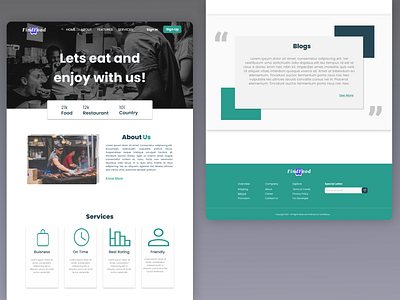 Landing Page / Home Page