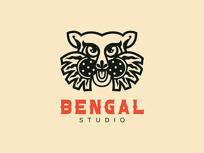 Bengal Tiger Logo bangladesh bengal logo bengal tiger branding dhaka folk tiger illustration logo design tiger tiger logo