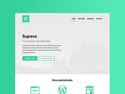 Suprevo design ui ux webdesign website