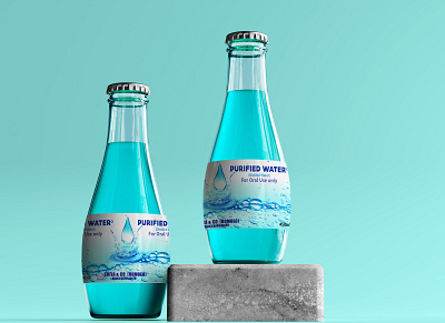 Bottle Level Design with Mo-Cup bottle design graphic design illustration label packaging