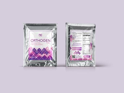 Packaging Design (Foil Packaging with labels)