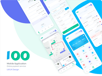 100 - Online Payment Services app app design figma design mobile design online payment payment app design ui ux