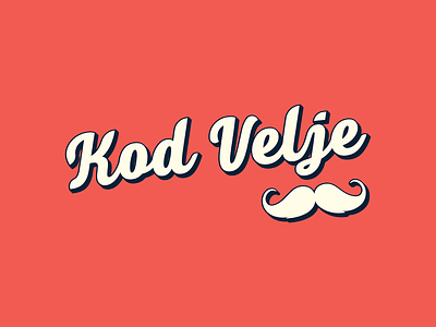 Kod Velje | TV Series Branding art brand design branding design graphic design illustration logo vector visual art