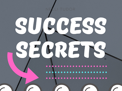 Success secrets book cover page design