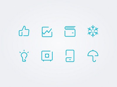 Hello Bank - Banking application icons