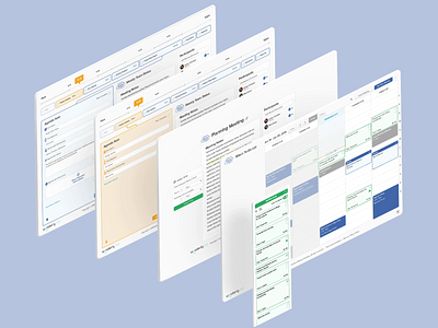 Scheduling Platform calendar calendar app calendar design calendar ui meeting scheduler meetings platform schedule schedule app ui ux uxui zen