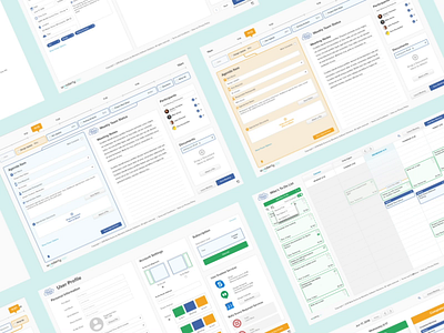 JSON Animated Banner for Case Study animation case study screens ui ux web design