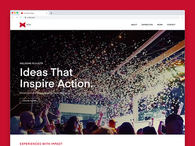 XFCTR Landing Page