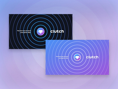 Clutch.Win Branding branding design logo mark redesign typography ui
