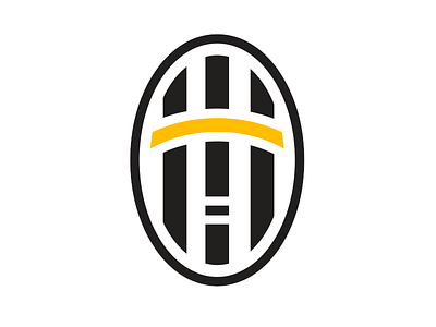 Juventus Simplified club crest football juve juventus logo minimal soccer