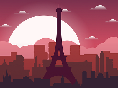 paris city city illustration effel illustraion paris parish tower