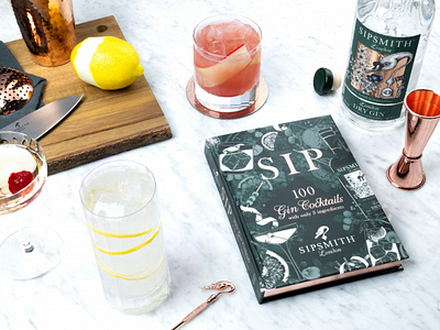 Book Cover Illustration: SIP by Sipsmith