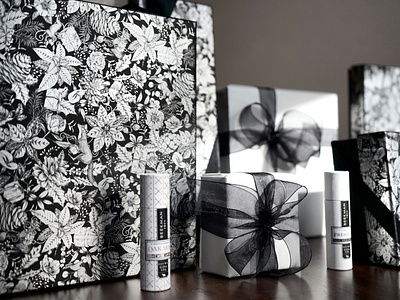 Floral Holiday Packaging for Beekman 1802