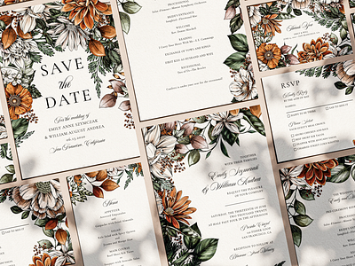 Wedding Invitation Suite