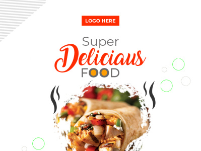 Food post design flyer design flyers food poster graphic design post design poster design