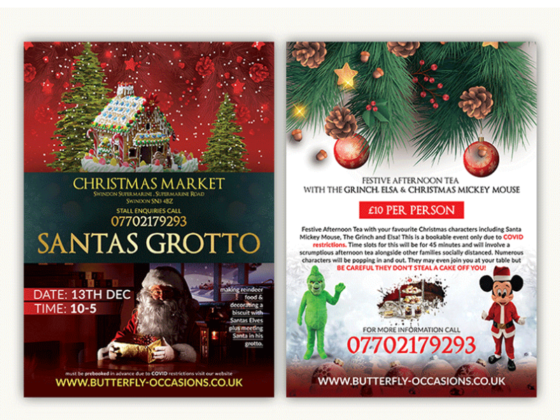 Christmas Poster Design By Md Asaduzzaman Depu On Dribbble