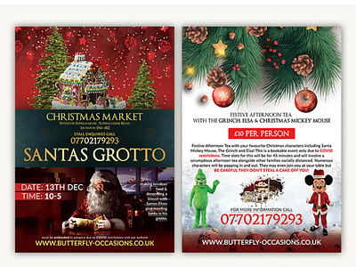 Christmas poster design christmas card christmas flyer christmas party flyer design flyers poster design