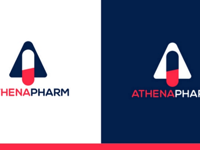Athena Pharma logo logodesign branding
