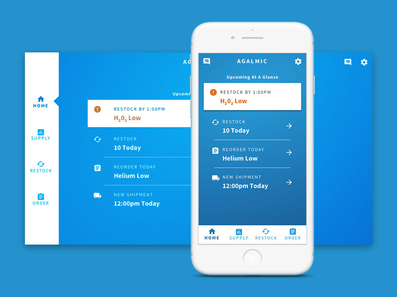 Inventory Management Web App by Monica Mueller on Dribbble