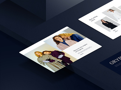 Gryphon Fashion Store Concept – Perspective beauty blazer collection ecommerce fashion interaction jacket luxury shop store theme ui ux web website woman