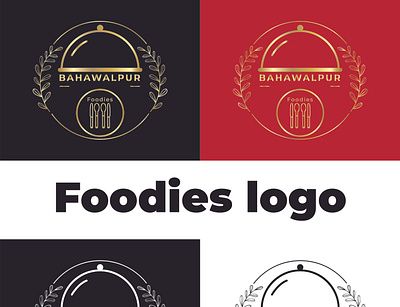 FOODIES LOGO DESIGN branding graphic design illustration logo vector