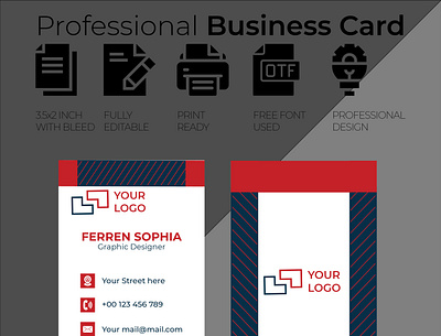 Business Card Design business card design graphic design illustration