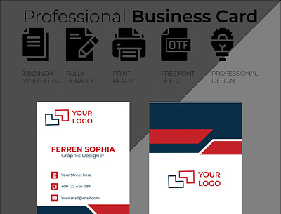 Business Card business card design design graphic design illustration