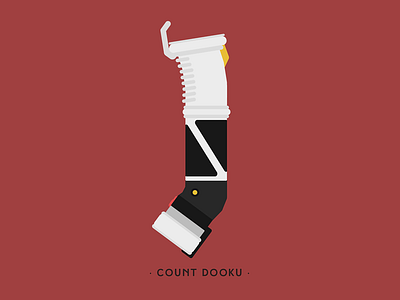 Count Dooku animation illustration lightsaber motion star wars
