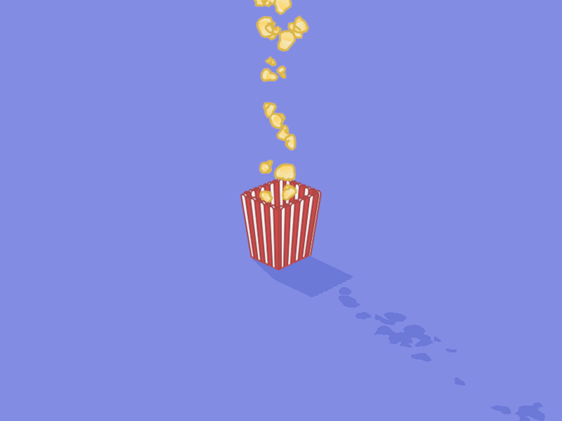 Popcorn by Nuno F. Silva on Dribbble