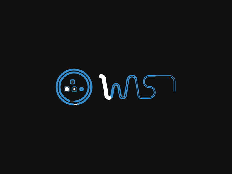 WASD ae animation logo title card wasd